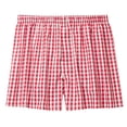 thumbnail image 1 of Ediodpoh sous-Vêtements pour Hommes Coupe Ample Pur Vêtements de Nuit à la Maison Angle Plat Respirant Grands Shorts Caleçons Courts pour Hommes sous-Vêtements Rouge TG, 1 of 3