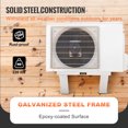 thumbnail image 3 of VEVOR Air Conditioner Support Bracket, Max. 220 lbs Load Capacity, Heavy Duty Steel Construction AC No Drilling Easy Installation, Fits Single or Double Hung Windows, Home and RV, White, 3 of 9
