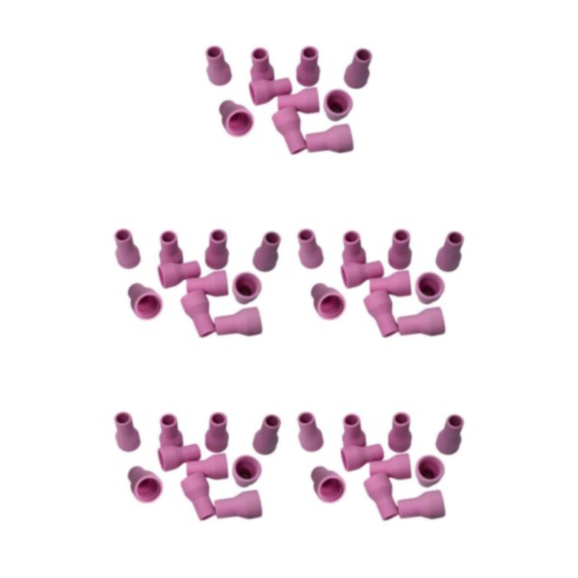 Decodeary Corps de Virole pour Souder Torche Consommables Performance Fiable Rose 9x30 5Set