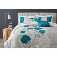 thumbnail image 1 of Ensemble de douillette Home Trend 5 pièces Rose Sarcelle, 1 of 1