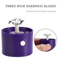 thumbnail image 3 of Electric Grinder Portable Auto Mill Blender Crusher Machine USB Rechargeable for Herb Red, 3 of 4