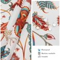 thumbnail image 3 of Waterproof Outdoor Tablecloth with Umbrella Hole for Rectangle Table 60x84inch Paisley Patio Table Cloth with Zipper, 3 of 5