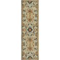 thumbnail image 1 of HomeRoots 354011 2 ft. 3 in. x 8 ft. Runner Wool Mint Area Rug, 1 of 1