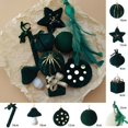 thumbnail image 1 of Christmas Decorations Indoor Christmas Ball Christmas Decoration Christmas Pendant Christmas Tree Decoration Pendant Plush Christmas Ball Christmas Decorations Indoor on Clearance, 1 of 2