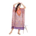 thumbnail image 3 of Oussum Robe Kaftan Longue pour Femmes, Robe Maxi Décontractée d'Été Ample pour Dames, Grande Taille, Robe de Soirée Confortable, Caftan en Ligne, 3 of 7