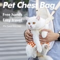 thumbnail image 2 of Pet Cat Carrier Backpack, Adjustable Pet Front Back Cat Dog Carrier Backpack With Legs Out, Portable Double Shoulder Pets Bag For Traveling Hiking Camping, 2 of 6