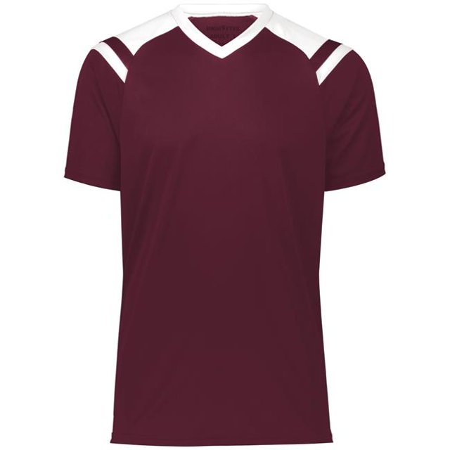 Adult Sheffield Jersey, Maroon & White - Small