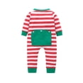 thumbnail image 3 of Pyjama Unisexe à Rayures pour Bébé Garçon Fille, Barboteuse en Coton, une Pièce, Tenue de Nuit, Ensemble de Pyjama, 3 of 4