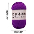 thumbnail image 3 of Clearance Tyidzon Wool Yarn for Crocheting Soft Crochet Thread Yarn, Lightweight Wool Yarn for Crochet Hand Knitting Crocheting Crafting, 3 of 6