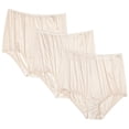 thumbnail image 1 of Vanity Fair Culotte Intégrale Ravissant Perfectly Yours pour Femmes, Lot de 3, 7, Fawn Multi, 1 of 1