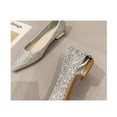 thumbnail image 3 of fastboy 2 Pcs Chaussures Époustouflantes Cuir Texture Riche Chaussures Résistantes à l'Usure pour Mocassins Lot de 2/lot Chaussures Confortables pour Cour Argent 39.1, 3 of 6