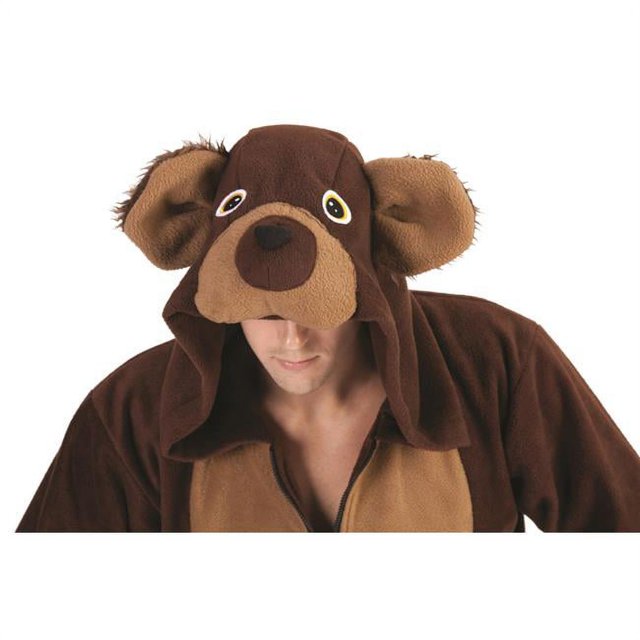 RG Costumes 40875-S Bailey Bear Chandail à Capuchon Adulte Costme - Petit