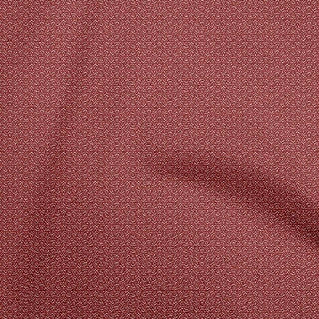 oneOone Polyester Spandex Red Fabric Tribal Fabric For Sewing Printed Craft Fabric By The Yard 56 Inch Wide