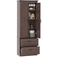 thumbnail image 1 of HOMCOM 67" Tall Kitchen Pantry Cabinet with Adjustable Shelves, 1 of 10