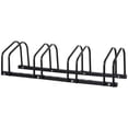 thumbnail image 1 of HOMCOM support de rangement pour vélo pour 4 vélos, Noir, 1 of 9
