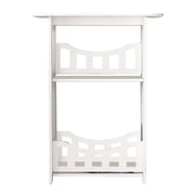 CNKOO 12.6x8.7x15.8in Night Stand  Side Table with Storage Rectangular Small End Table Modern Minimalist Side Tables for Bedside Living Room Bathroom Night Stand