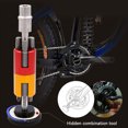 thumbnail image 3 of Outils de Réparation de Bicyclette SRWRN Creux Disque Axial Central T25 Ensemble de Clé Portable Hiddens Hexagone, 3 of 8