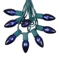 thumbnail image 1 of Novelty Lights 25 Foot C9 Twinkle Outdoor Patio Christmas String Light Set, Blue, Green Wire, 25 Bulbs, 1 of 6