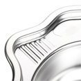 thumbnail image 3 of 304 Stainless Steel Divided Food Plate Cartoon Shape Lunch Dinner Food Tray for Kids, 3 of 5