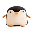 thumbnail image 2 of DOLITY Cute Animal Footstools Kids Adults Pouffe Footstool with Soft Padded Cushion for black, 2 of 9