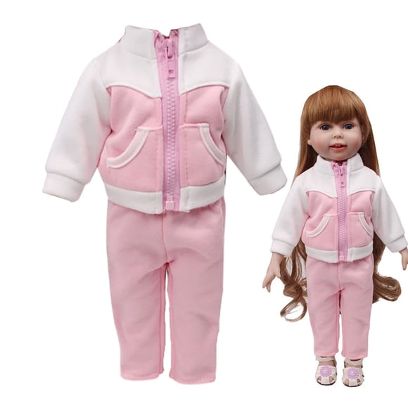 Fashion Sportswear Set For 18 Inch American Doll Clothes Accessory Girl's Toy