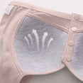 thumbnail image 3 of Full Coverage Bras for Women Bra Women Breathable No Underwire Bras Plus Size Front Closure Bralettes Comfort Full Coverage Hide Back Bras, 3 of 5