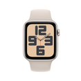 thumbnail image 2 of Apple Watch SE2 44mm GPS Starlight Aluminum Case with Starlight Sport Band - S/M, 2 of 2