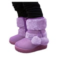 thumbnail image 4 of Heliisoer Toddler Snow Boots For Boys Girls Non Slip Booties With, 4 of 4