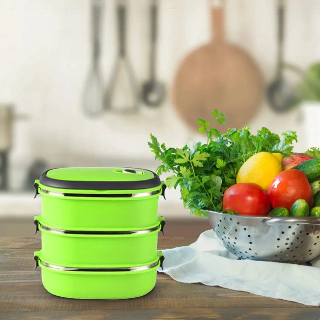 Ynlkorvg Food Storage Thermal Lunch Box For Food Portable Keep Warm Lunch Container For Kid Adult To School Work Stainless Insulated Lunch Box Microwave Food Containers