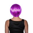 thumbnail image 2 of Underwraps Accessoire de Costume pour Femmes Cheveux Adultes Perruque Courte Coupe Bob Lavendar, 2 of 2