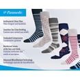 thumbnail image 2 of Paramedic Fashion Compression Socks 15-20 mmHg Men Argyle (1 Pair) - Medium, 2 of 4