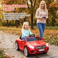 thumbnail image 4 of OLAKIDS 12V Electric Kids Ride On Car, Licensed Mercedes Benz SL500 Toy Car with Remote Control, MP3 Plug, USB, 2 Speeds, LED Lights, Battery Powered Toy Vehicle for Toddler Children, 4 of 9