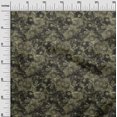 thumbnail image 3 of oneOone Rayon Dark Olive Green Fabric Abstract Floral Craft Projects Decor Fabric Printed By The Yard 56 Inch Wide, 3 of 5