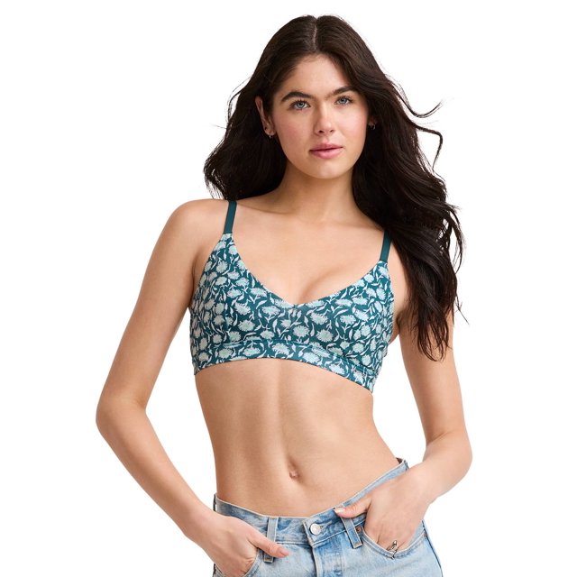 Jockey Soutien-Gorge Léger Triangle Extensible en Coton Biologique
