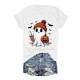 thumbnail image 1 of 2025 T-Shirt Décontracté à Imprimé pour Femmes Randonnée à Manches Longues T-Shirt à Manches Courtes Confortable Col Roulé pour Femmes Hauts à Manches Longues & Stylé, 1 of 3
