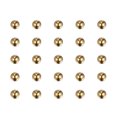 thumbnail image 1 of Unique Bargains Billes de Roulement en Laiton Massif de Précision 2,2 mm pour Décoration de Roulements et Valves, Lot de 80, 1 of 5