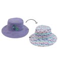 thumbnail image 1 of FlapJackKids - Chapeau de Soleil Réversible Mixte pour Enfants - Chenille - L (4-6a+), 1 of 4