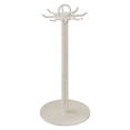 thumbnail image 1 of Stainless Steel Rotating Kitchen Organizer Rack with Hooks for Efficient Utensil Storage and Space Saving, 1 of 8