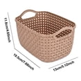 thumbnail image 2 of Organisateur de Rangement pour Textiles de Maison pour Usage Intérieur avec Design Tressé Antidérapant et Décoratif dans des Boîtes Polyvalentes pour Ranger Divers Articles, 2 of 3