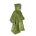 thumbnail image 1 of TopLLC Poncho de Pluie à Capuchon, Imperméable d'Urgence Isolé Réfléchissant en Film d'Aluminium PE, Imperméable Réutilisable Résistant aux Intempéries, Équipement de Survie Portable Double Face pour la Randonnée, le Camping et l'Extérieur, 1 of 9