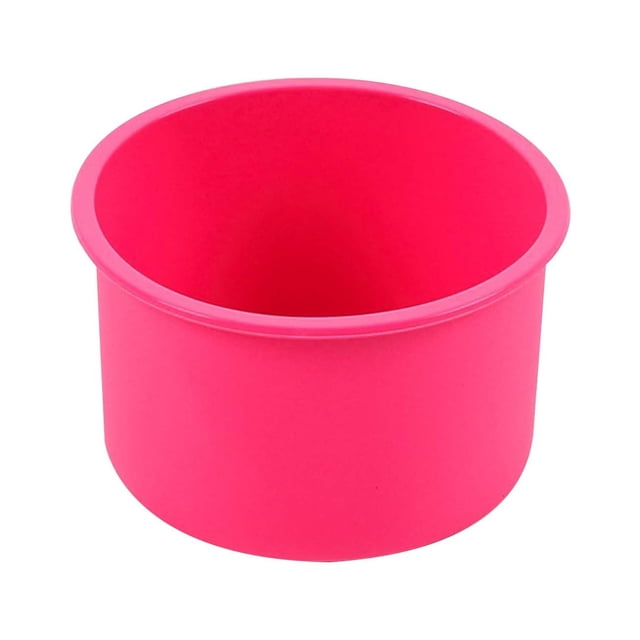 EGNMCR Popsicle Mold Chocolate Bar Mold 4 Inch Candy Color Round Cake DIY Baking Pan Cake Baking Pan