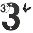 thumbnail image 1 of Dvruxg Metal Door Numbers, Home Address Numbers, Metal Outdoor Mailbox Number, Address Letters, Modern Metal Numbers Letters for Homes, Apartments, Hotels, Garages, Farms (3.5 Inches), 1 of 3