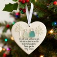 thumbnail image 2 of Heart Decorations for Home Heart-Shaped Sea Glass Friendship Decoration Handmade Sea Glass Ornaments Friendship Heart Souvenir In The Heart of The Sea, 2 of 9