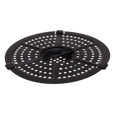 Fryer Grill Pan, Double Layer Coating 6.1 Inch Fryer Crisper Plate for French Fries