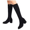 thumbnail image 3 of Herrnalise Bottes Aguichant Automne et Hiver Mode à Talons Hauts pour Femmes, 3 of 6