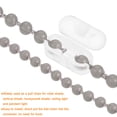 thumbnail image 4 of Unique Bargains Chaîne Boule d'Ombrage à Rouleau 4.5mmx9m 2 Connecteurs Gris, 4 of 6