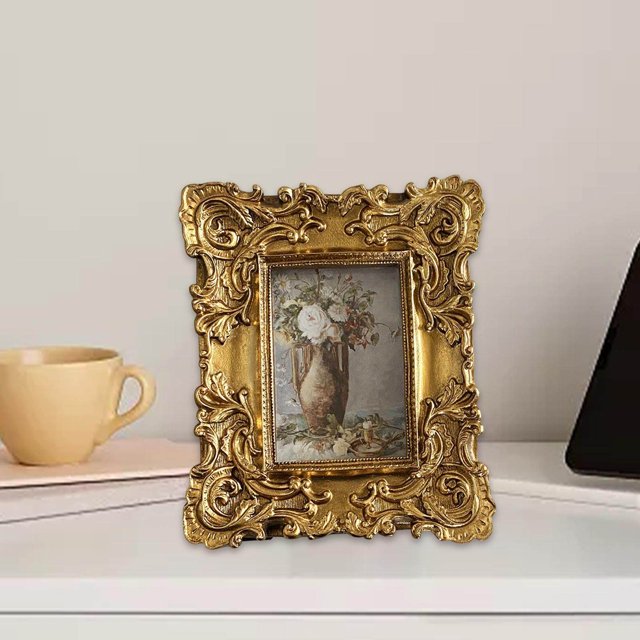 Picture Frame Tabletop or Wall Hanging Photo Glass Front Frame Elegant Photo Frame for Housewarming Office