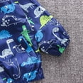thumbnail image 5 of Aayomet Coat For Boys Waterproof Rain Jacket Coat Windbreaker Windproof Spring Fall Raincoat Blue 18-24 Months, 5 of 5