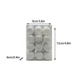 thumbnail image 2 of Vaidha 3cm Christmas Tree L Bauble Hanging Home Party Ornament Decor, 2 of 4