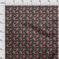 thumbnail image 3 of oneOone Cotton Poplin Black Fabric Florals Craft Projects Decor Fabric Printed By The Yard 56 Inch Wide, 3 of 4